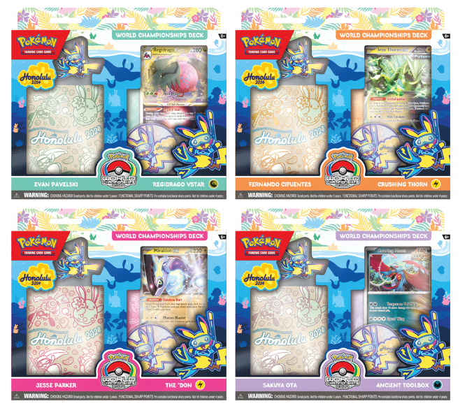 401 Games Canada - Pokemon - World Championship Decks 2024 401 Games Canada - Pokemon - World Championship Decks 2024