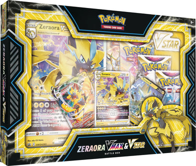 Pokemon - Zeraora VMAX & VSTAR Battle Box available at 401 Games Canada