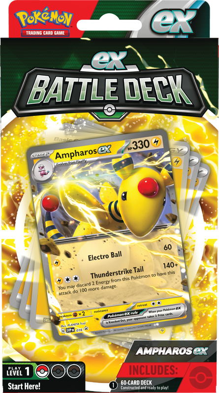 Pokemon - ex Battle Decks - Ampharos ex available at 401 Games Canada