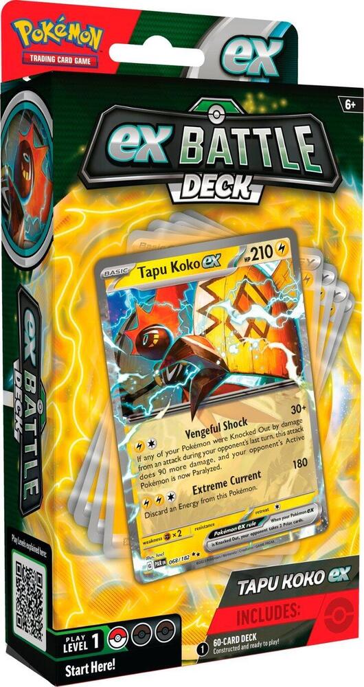 Pokemon - ex Battle Decks - Tapu Koko ex