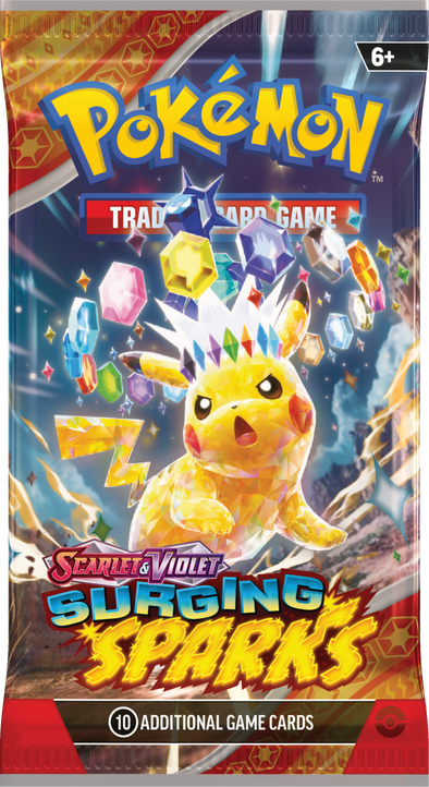401 Games Canada - Pokemon - Scarlet and Violet - Surging Sparks - Booster Pack 401 Games Canada - Pokemon - Scarlet and Violet - Surging Sparks - Booster Pack