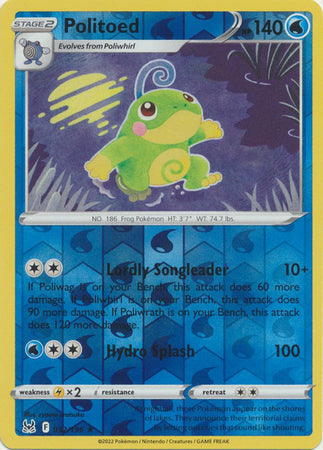 Politoed - 032/196 - Rare - Reverse Holo available at 401 Games Canada