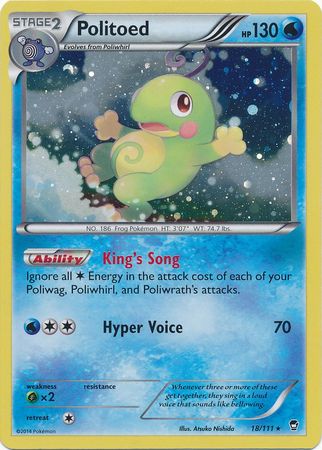 Politoed - 18/111 - Alternate Holo - Promo available at 401 Games Canada