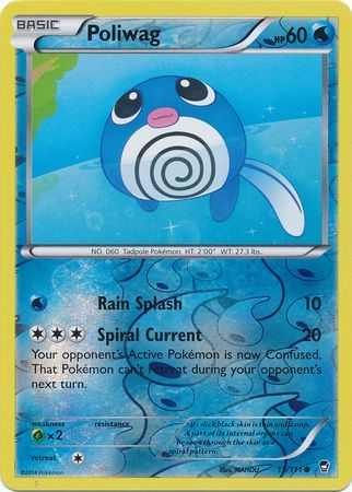 Poliwag - 15/111 - Common - Reverse Holo available at 401 Games Canada
