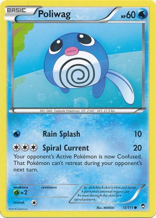 Poliwag - 15/111 - Common available at 401 Games Canada