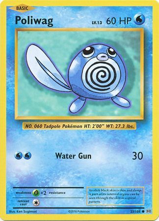 Poliwag - 23/108 - Common available at 401 Games Canada