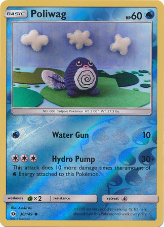 Poliwag - 30/149 - Common - Reverse Holo available at 401 Games Canada