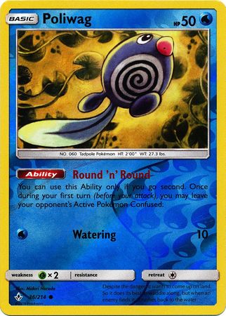 Poliwag - 36/214 - Common - Reverse Holo available at 401 Games Canada