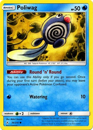 Poliwag - 36/214 - Common available at 401 Games Canada