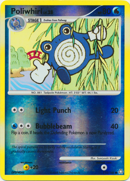 Poliwhirl - 115/146 - Common - Reverse Holo available at 401 Games Canada