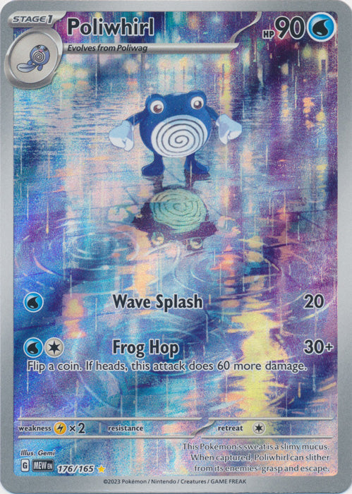 401 Games Canada - Poliwhirl - 176/165 - Illustration Rare