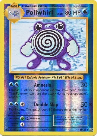 Poliwhirl - 24/108 - Uncommon - Reverse Holo available at 401 Games Canada