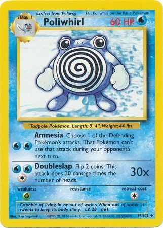 Poliwhirl - 38/102 - Uncommon - Unlimited available at 401 Games Canada