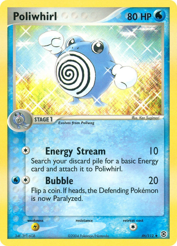 Poliwhirl - 46/112 - Uncommon available at 401 Games Canada