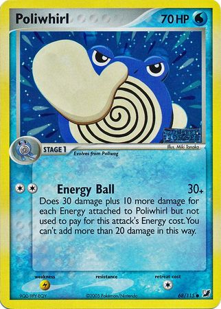 Poliwhirl - 68/115 - Common - Reverse Holo available at 401 Games Canada