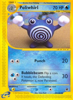 Poliwhirl - 89/165 - Uncommon available at 401 Games Canada