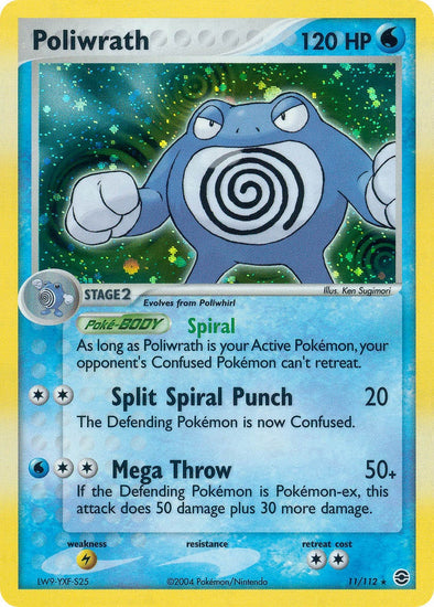 Poliwrath - 11/112 - Holo Rare available at 401 Games Canada