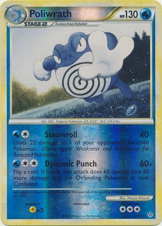 Poliwrath - 21/95 - Rare - Reverse Holo available at 401 Games Canada