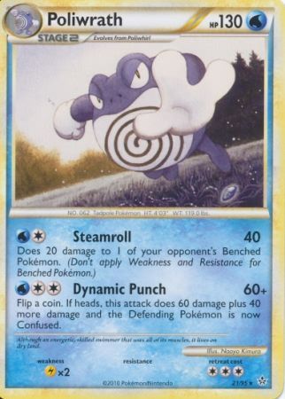 Poliwrath - 21/95 - Rare available at 401 Games Canada