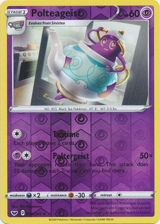 Polteageist - 090/202 - Rare - Reverse Holo available at 401 Games Canada