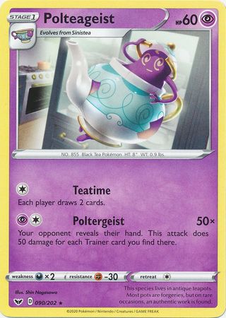 Polteageist - 090/202 - Rare available at 401 Games Canada