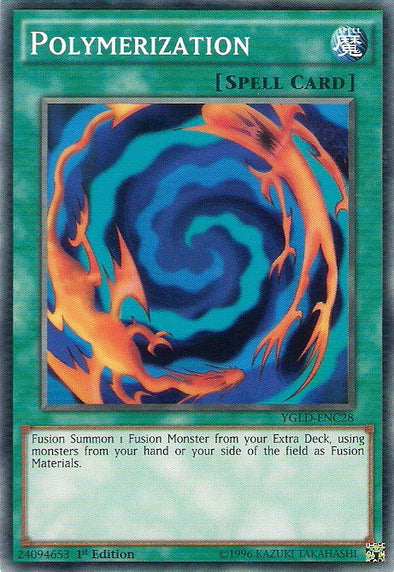 Polymerization (C) - YGLD-ENC28 - Common - 1st Edition available at 401 Games Canada