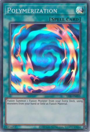 Polymerization - LOB-EN059 - Super Rare - Unlimited Worldwide available at 401 Games Canada