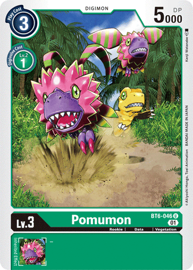 Pomumon - BT6-046 - Uncommon available at 401 Games Canada