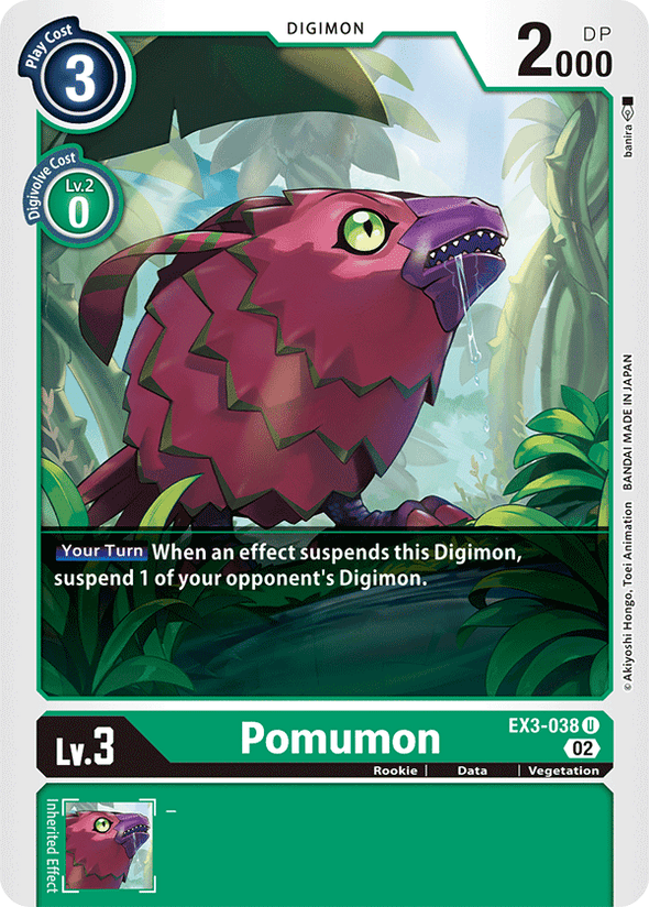 Pomumon - EX3-038 - Uncommon available at 401 Games Canada