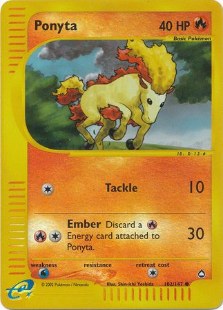 Ponyta - 102/147 - Common - Reverse Holo available at 401 Games Canada