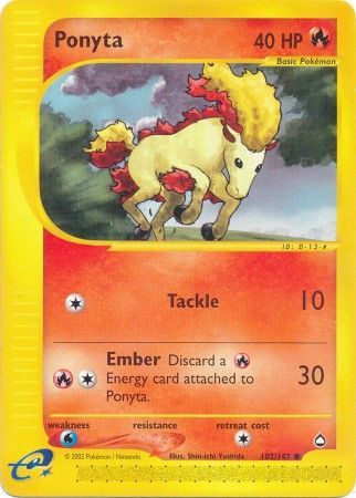 Ponyta - 102/147 - Common available at 401 Games Canada