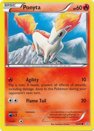 Ponyta - 14/83 - Common available at 401 Games Canada