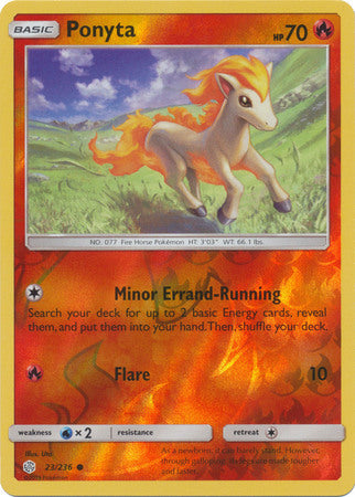 Ponyta - 23/236 - Common - Reverse Holo available at 401 Games Canada
