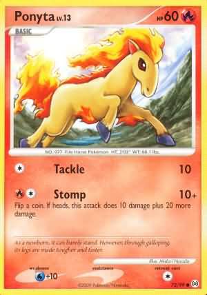 Ponyta - 72/99 - Common available at 401 Games Canada