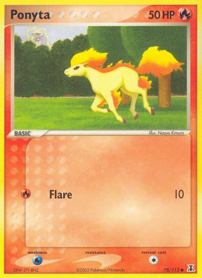 Ponyta - 78/113 - Common available at 401 Games Canada