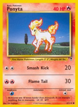 Ponyta - 87/110 - Common available at 401 Games Canada