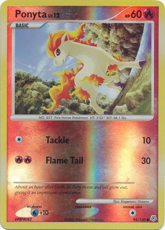 Ponyta - 94/130 - Common - Reverse Holo available at 401 Games Canada