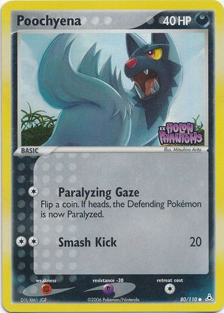 Poochyena - 80/110 - Common - Reverse Holo available at 401 Games Canada