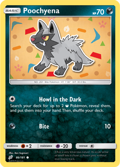 Poochyena - 86/181 available at 401 Games Canada