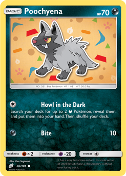 Poochyena - 86/181 - Common available at 401 Games Canada