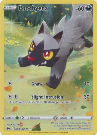 Poochyena - GG33/GG70 - Holo Rare available at 401 Games Canada