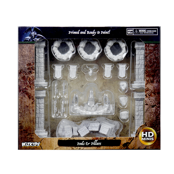 Pools and Pillars - Wizkids Deep Cuts Unpainted Minis available at 401 Games Canada