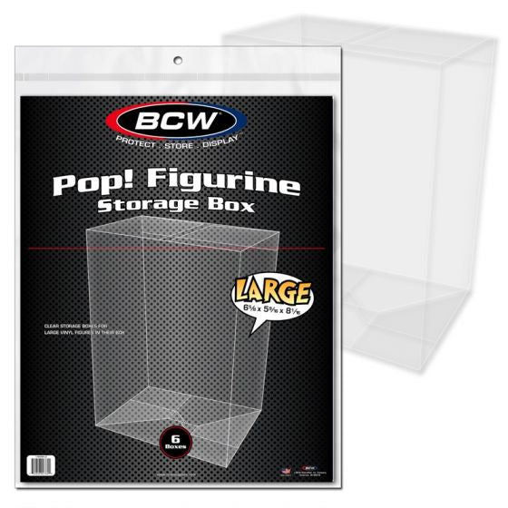 Pop! Figurine Storage Box - 6 Pack - Large available at 401 Games Canada