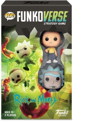 Pop! Funkoverse Strategy Game - Rick and Morty 100 Expandalone available at 401 Games Canada