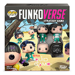 Pop! Funkoverse Strategy Game - Squid Game 4 Pack Game available at 401 Games Canada