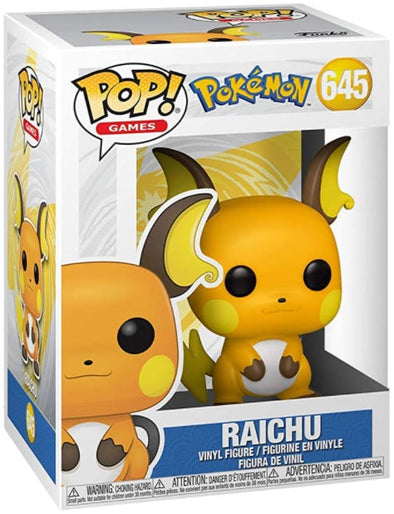 Pop! Pokemon - Raichu available at 401 Games Canada