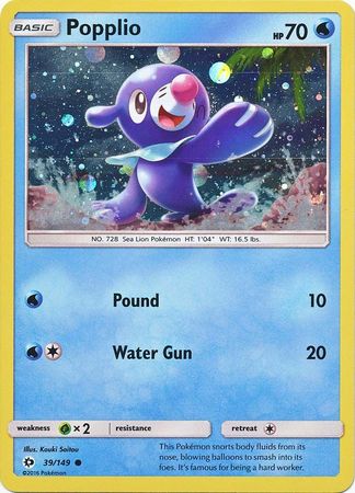 Popplio - 39/149 - Alternate Holo - Promo available at 401 Games Canada