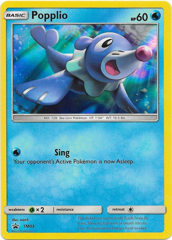 Popplio - SM03 - Holo Promo available at 401 Games Canada