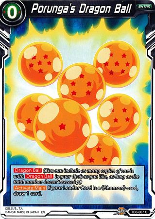 Porunga's Dragon Ball - TB3-067 - Common available at 401 Games Canada