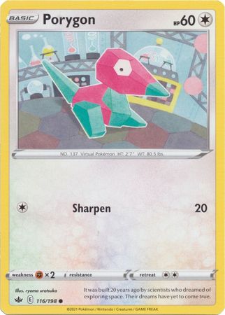 Porygon - 116/198 - Common available at 401 Games Canada